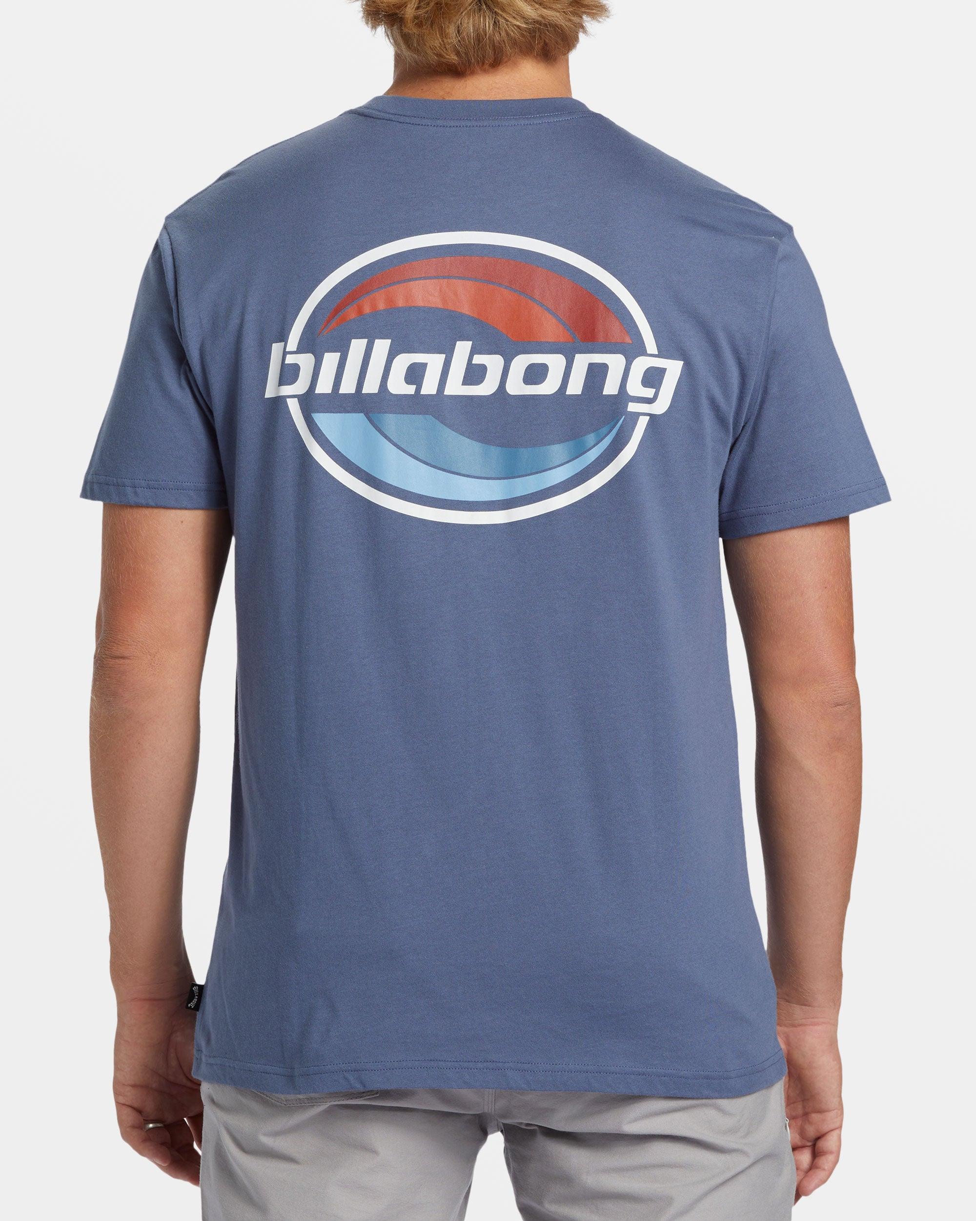Walled T-Shirt - Slate Blue Male Product Image