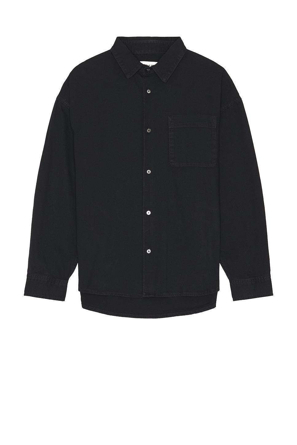 Long Sleeve Relaxed Denim Shirt Product Image