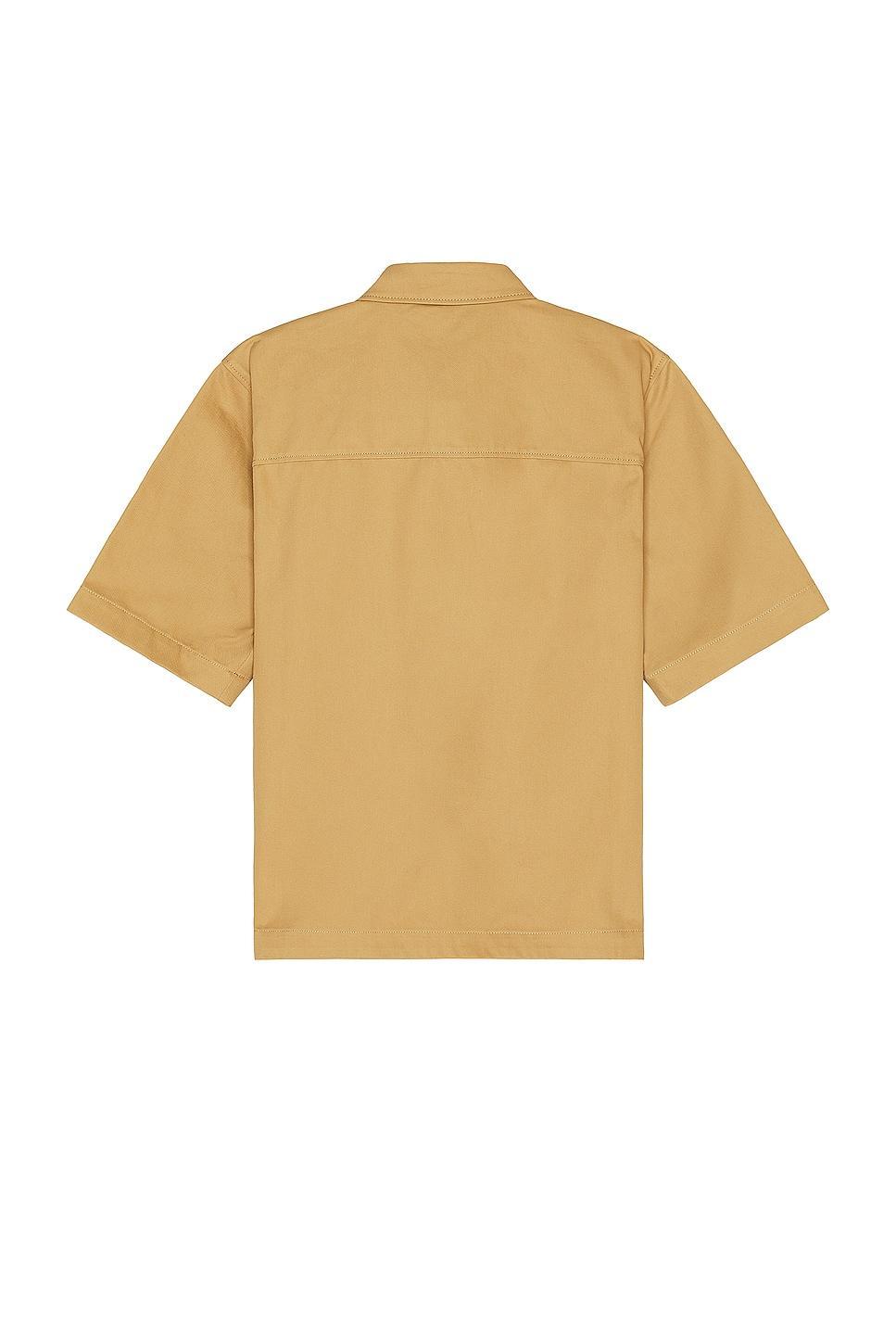 Amiri Arts District Camp Shirt in Tan Product Image