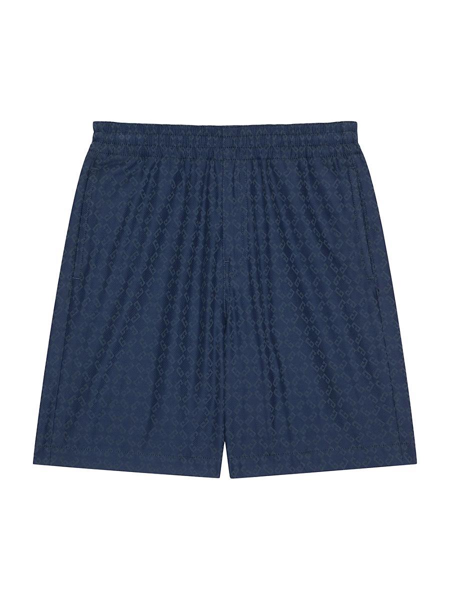 Mens Bermuda Shorts in Shiny Monogram 72 Denim Product Image