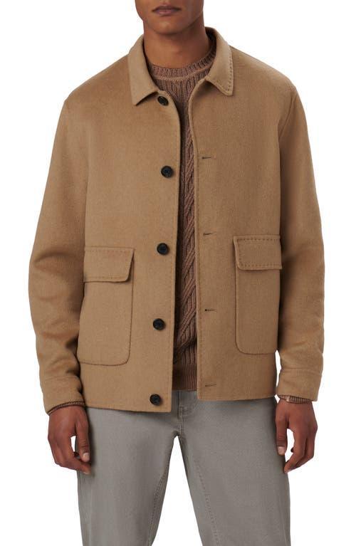 Mens Full-Button Wool Jacket Product Image