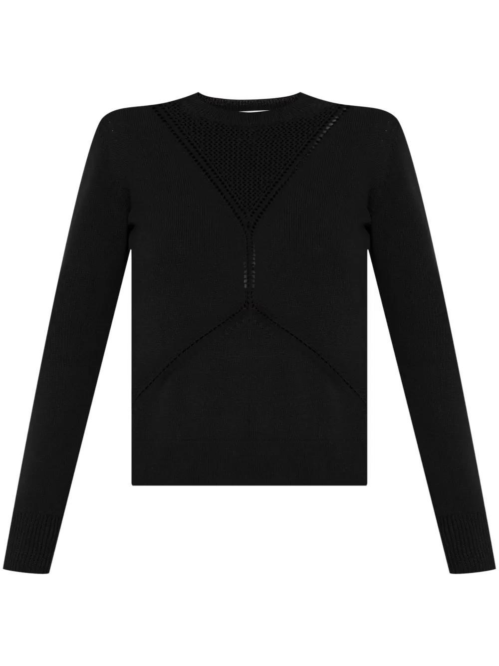JIL SANDER Woolen Sweater In Black Product Image