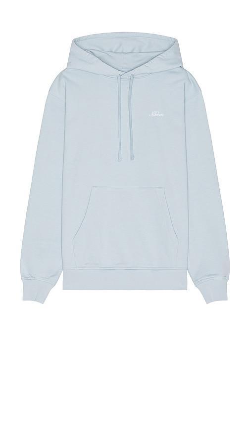 Nikben ABC Hoodie in Baby Blue. Size L, M, S. Product Image