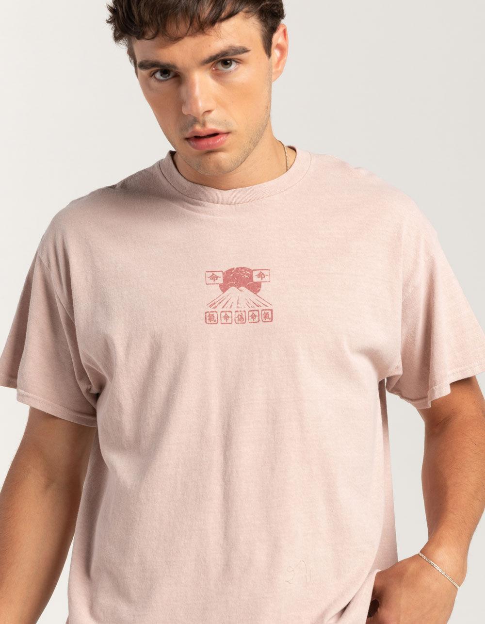 BDG Urban Outfitters Osaka Mountain Mens Tee - PINK Product Image
