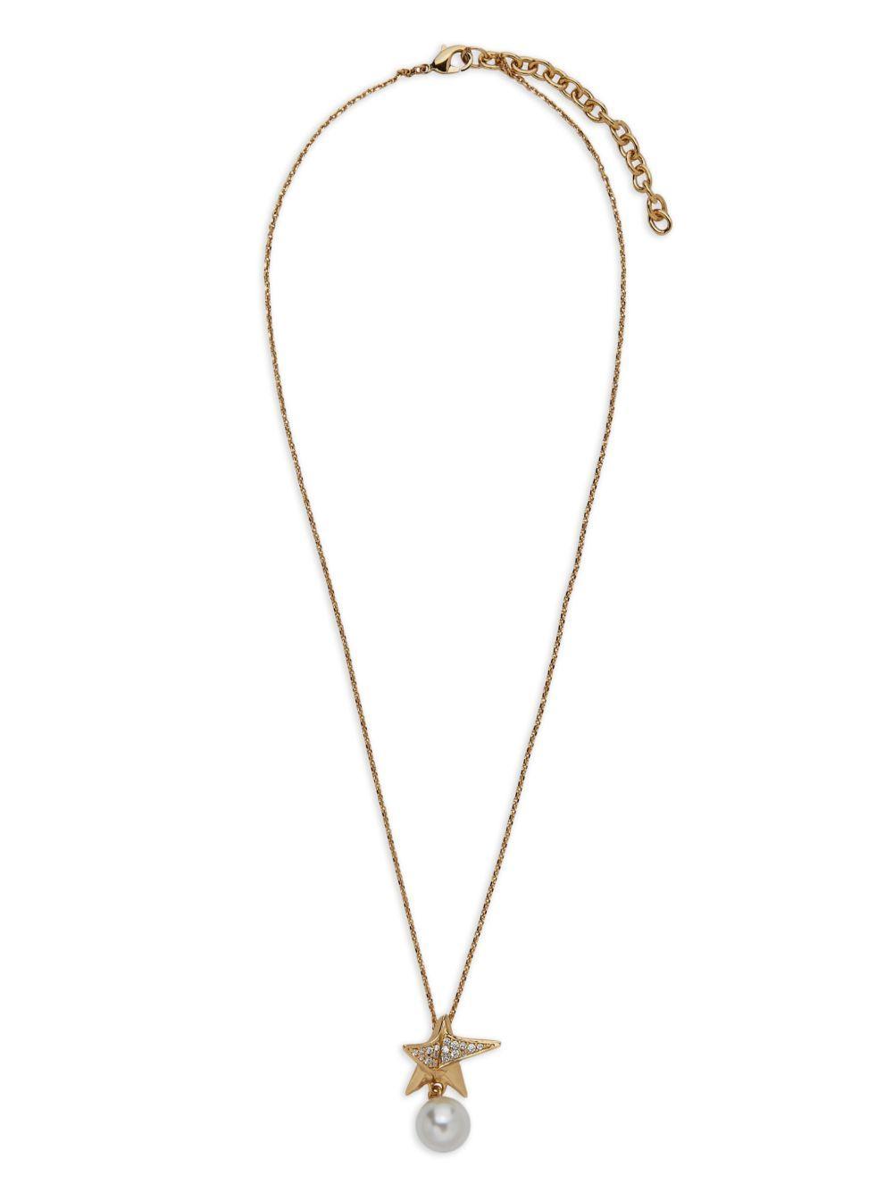 star-pendant crystal-embellished necklace Product Image