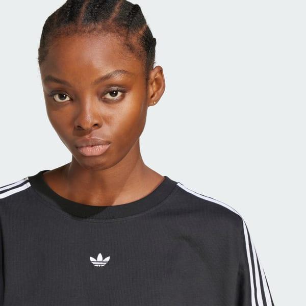 adidas Adilenium Season 3 Boxy Oversized Tee White XL Womens Product Image