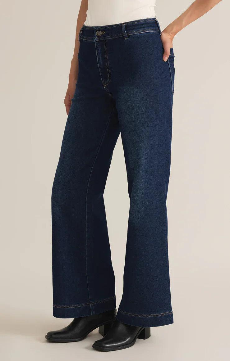 Z Supply Rilynn Wide Leg Denim Pant Product Image