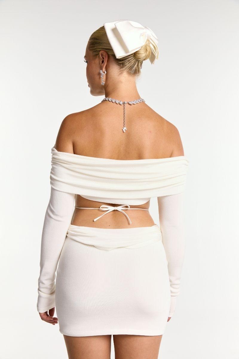 Chantel Dress (White) Product Image