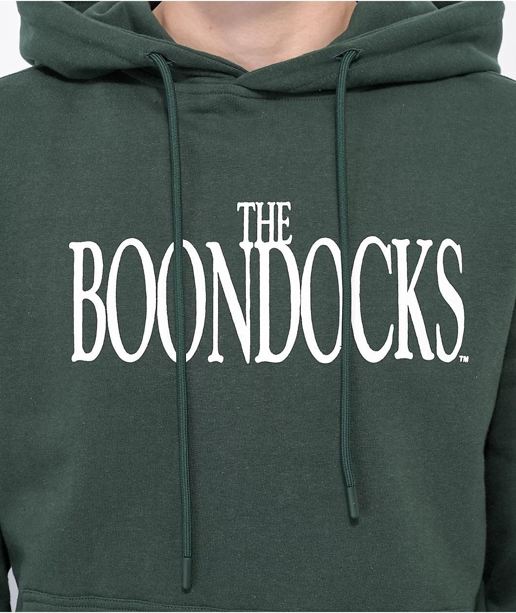 The Boondocks Wanted Riley Green Hoodie Product Image