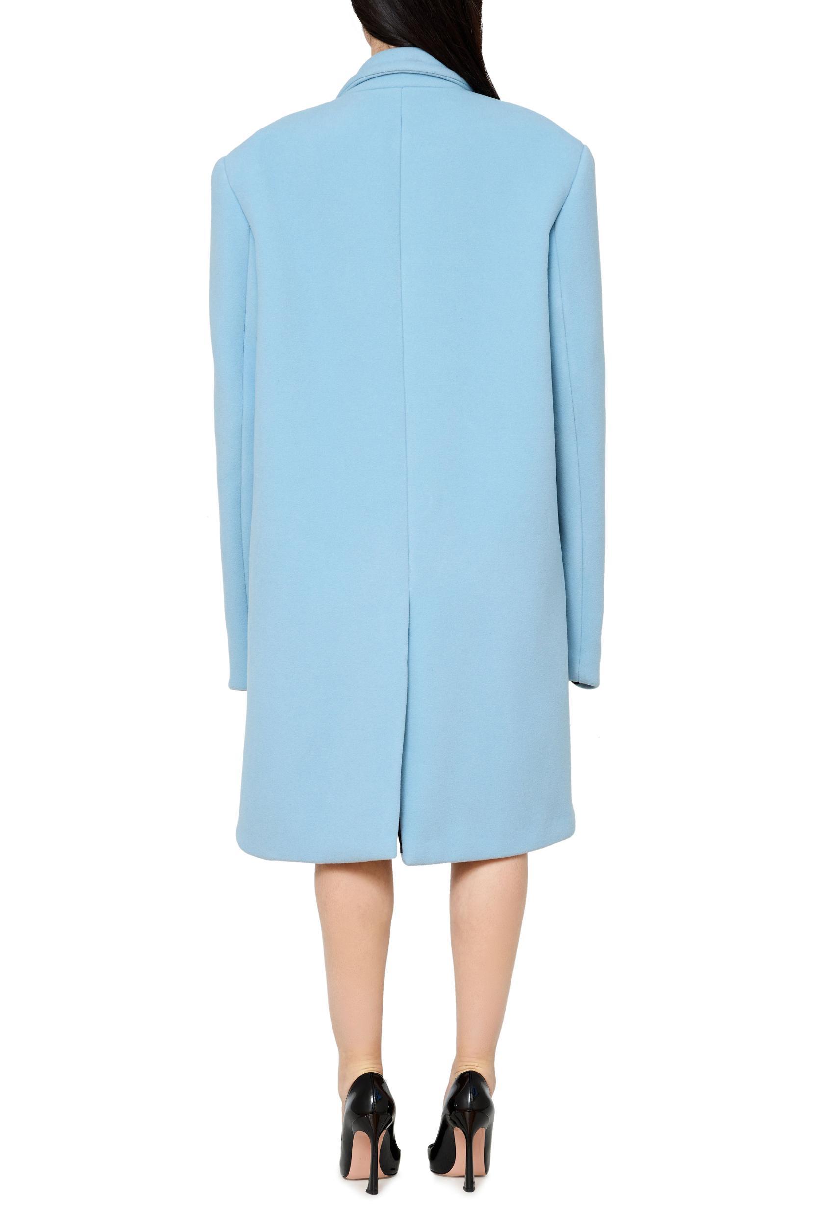 Oversized Double Faced Wool Coat Product Image