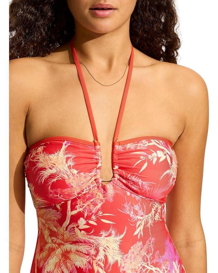 Women's Seafolly Marbella Trim Front One-Piece Product Image