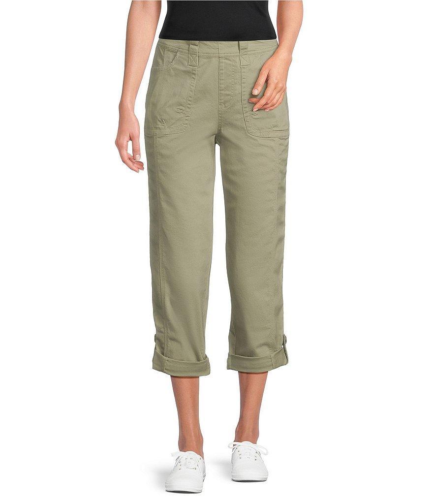 Westbound the Utility Crop Mid Rise Pull-On Pants Product Image