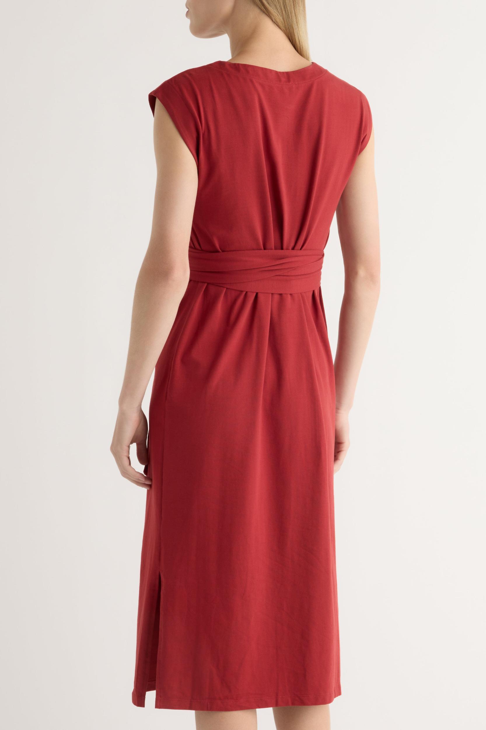 Fei Tie-Front Organic Cotton Dress Product Image