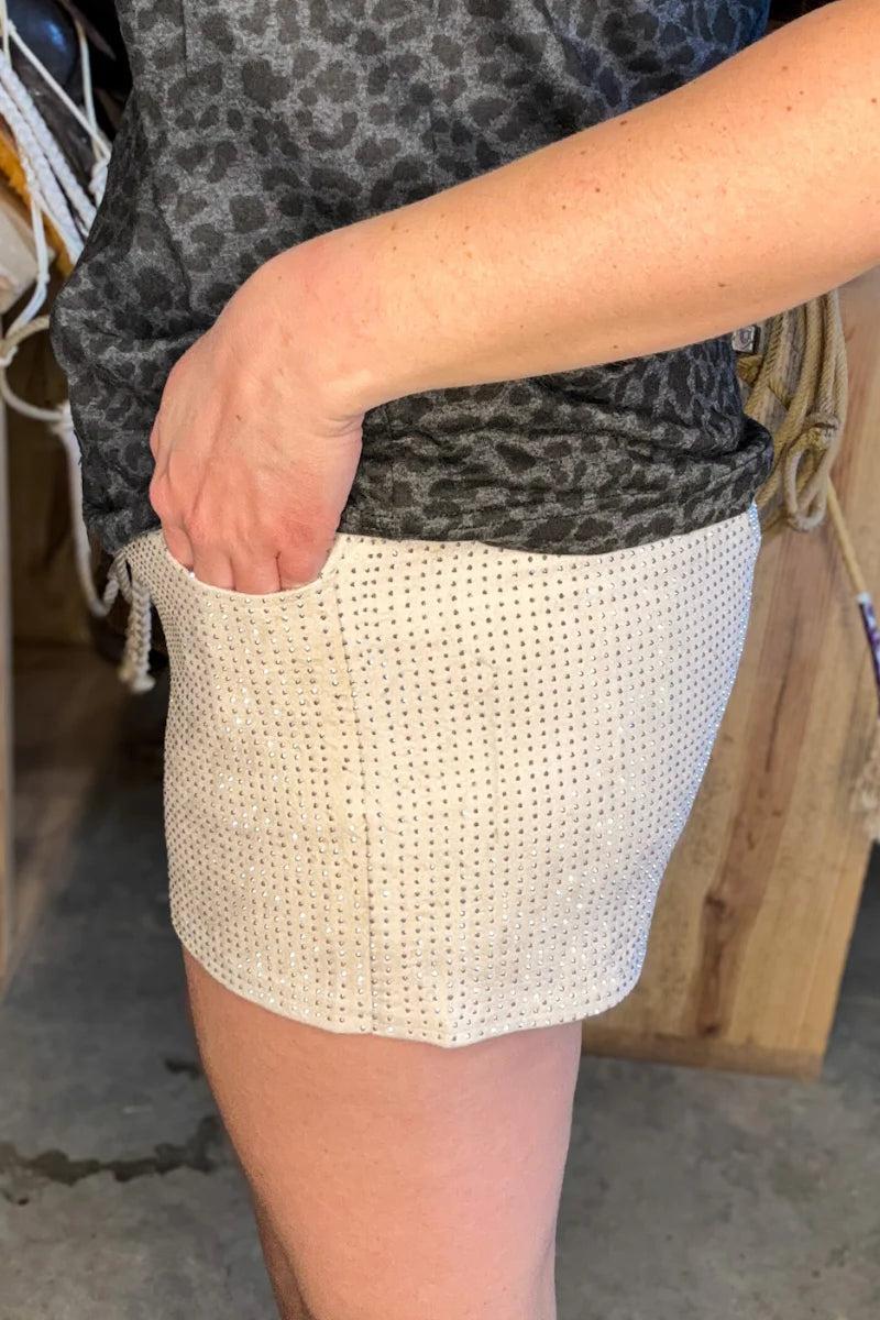 Sterling Kreek Jitterbug Cream Shorts Product Image
