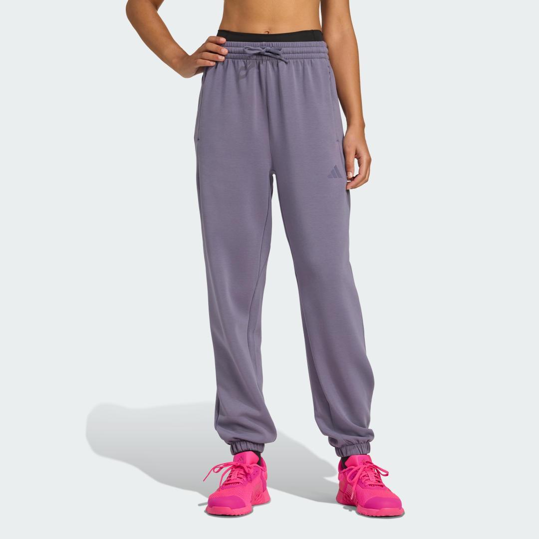 adidas Designed For Training Warm-Up Pants Black XL Womens Product Image