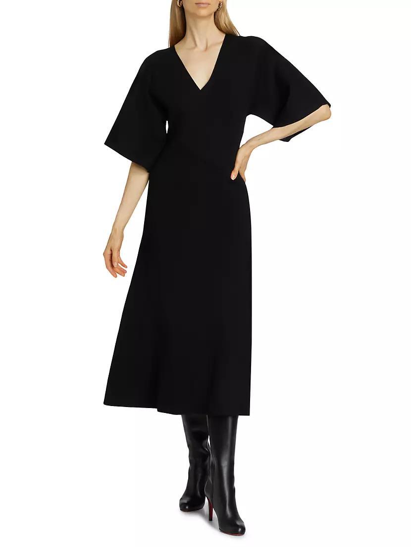 Everly Knit Midi-Dress Product Image