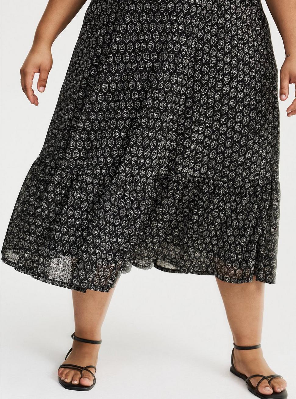 Strappy Tea Length Dress Product Image