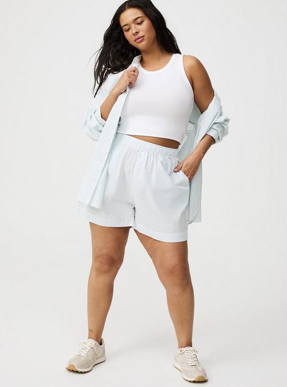 Cotton Boxer High-Rise Short Product Image
