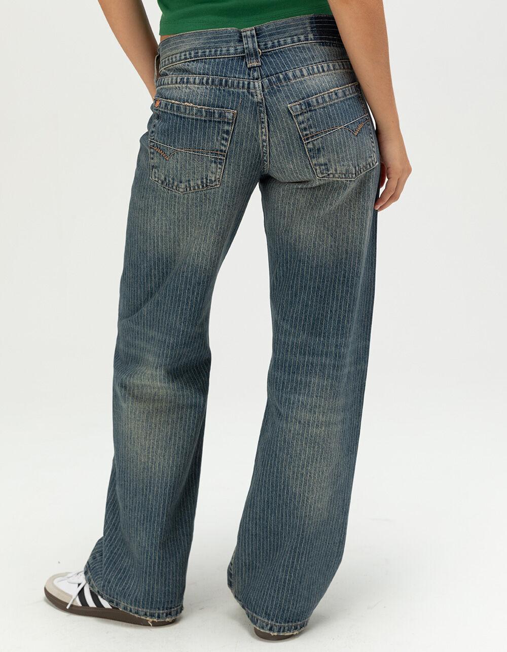 BDG Urban Outfitters Kayla Womens Pinstripe Jeans - VINTAGE Product Image