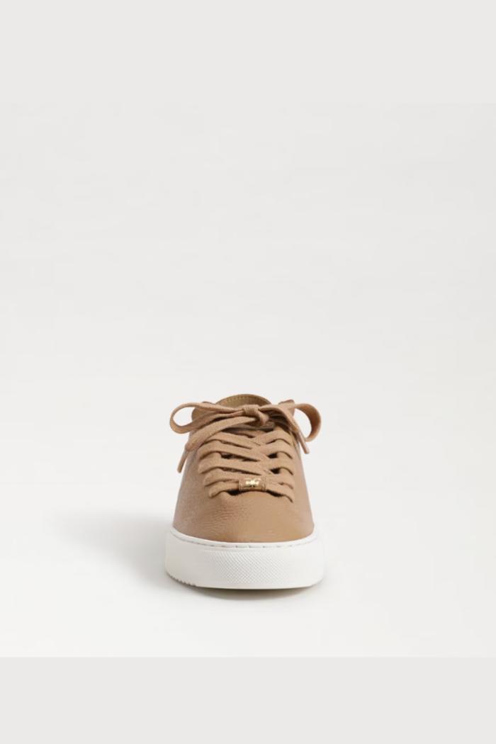 Poppy Lace Up Sneaker - Camel Leather Product Image