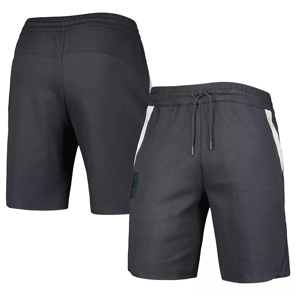 Mens adidas Black Portland Timbers 2023 Player Travel Shorts Product Image