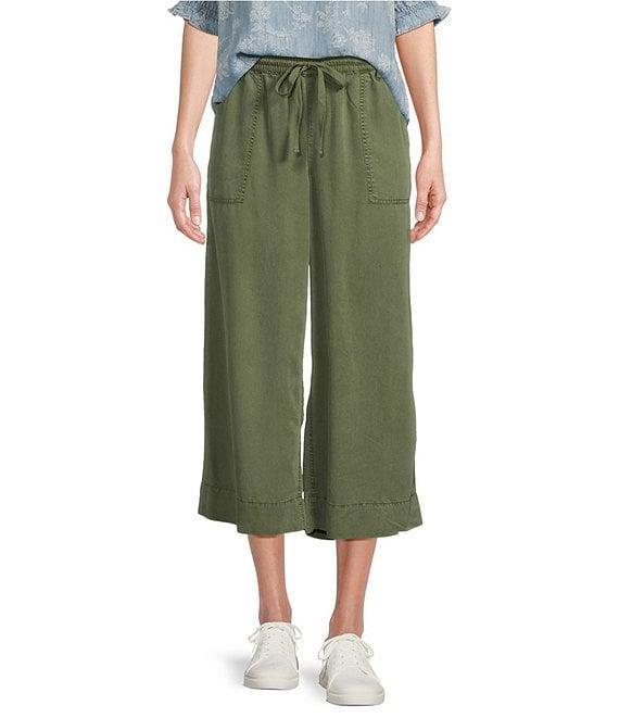 Nurture Pull-On Wide Leg Crop Pants Product Image