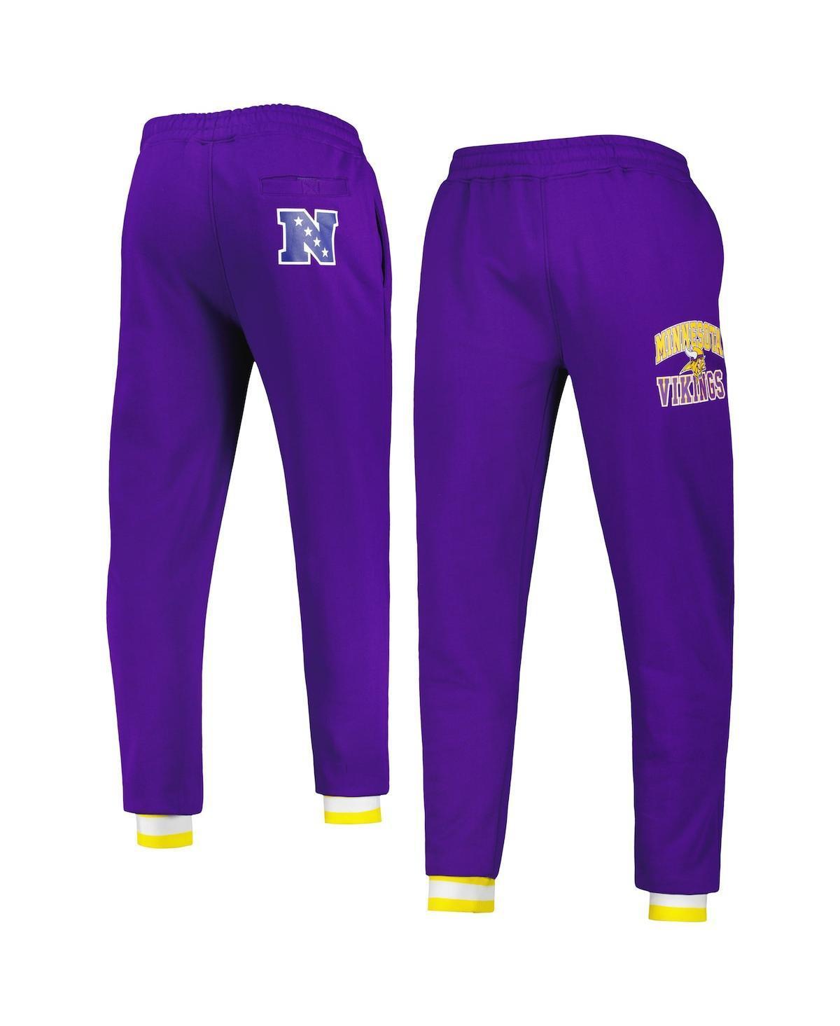 Men's Starter Purple Minnesota Vikings Blitz Fleece Jogger Pants, Size: 3XL Product Image