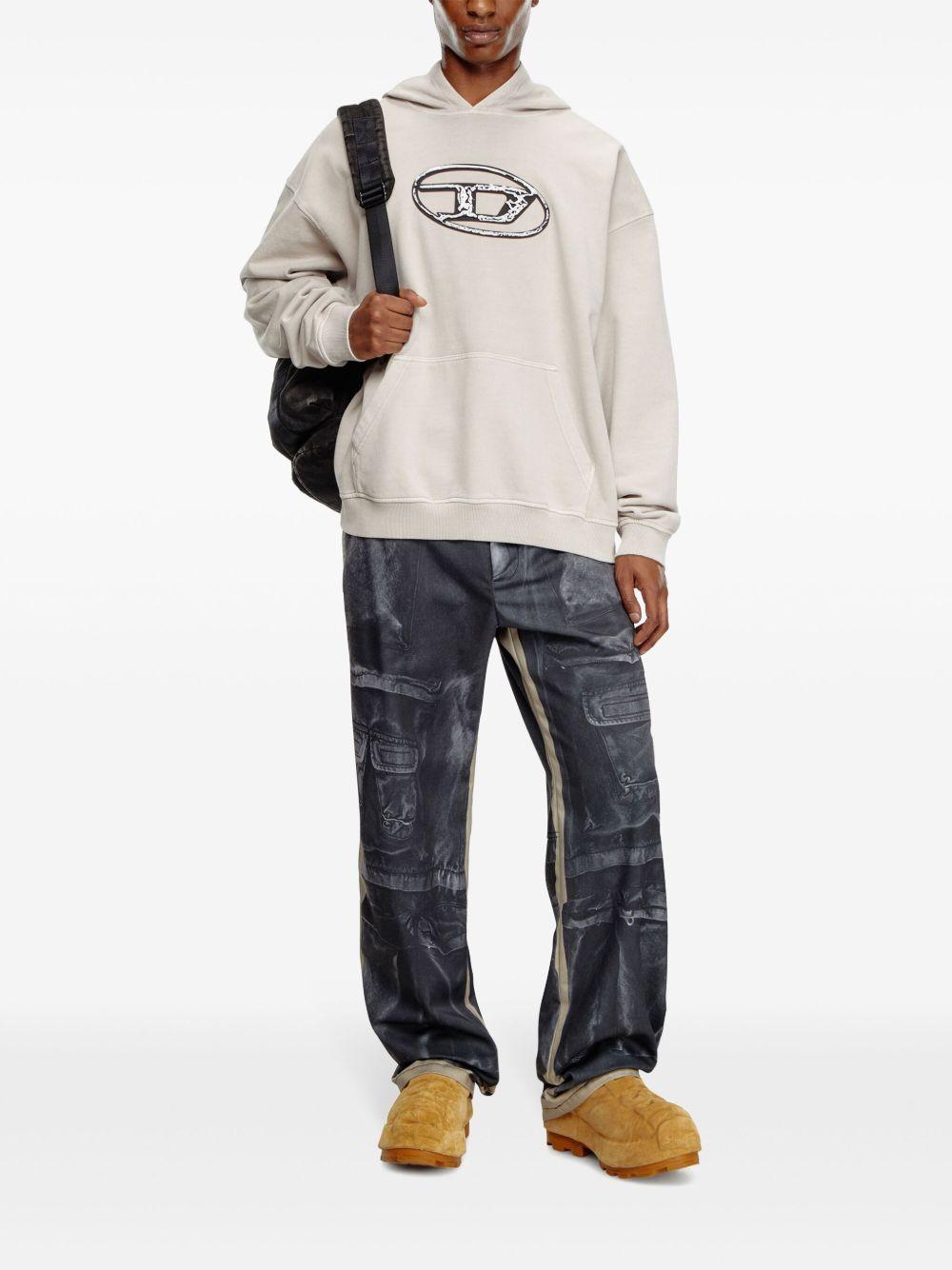 S-Boxt logo-print cotton hoodie Product Image