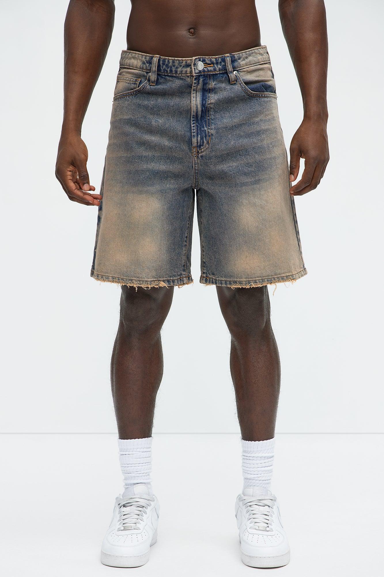 Venice Vintage Relaxed Denim Shorts - Vintage Wash Product Image