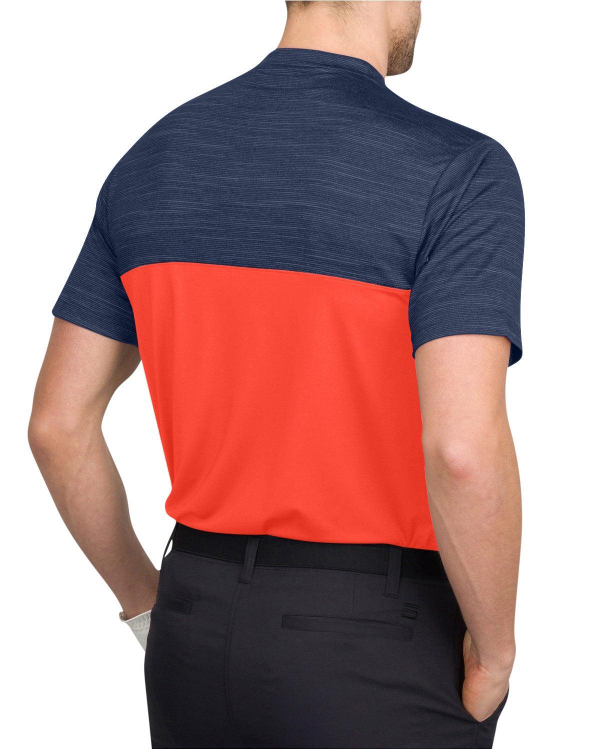 Three Sixty Six Two Tone Collarless Golf Polo Product Image