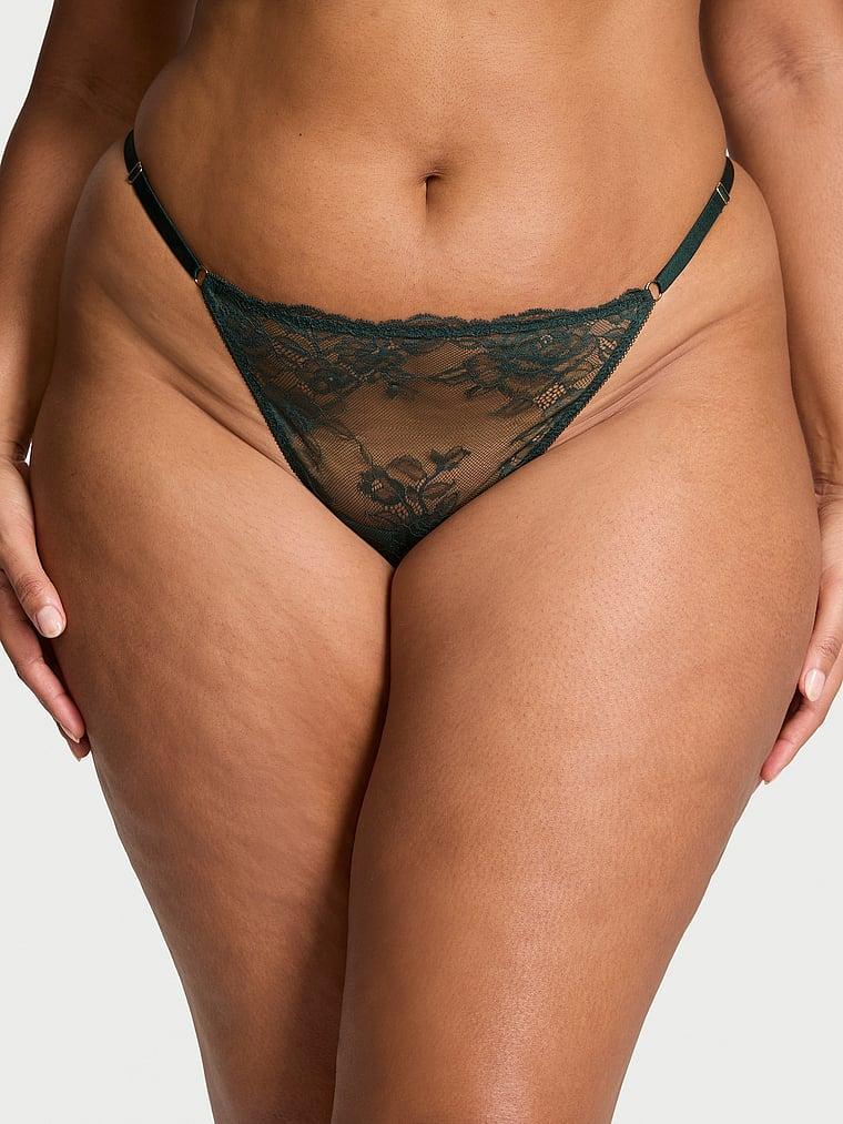 Rose Lace Adjustable V-String Panty Product Image