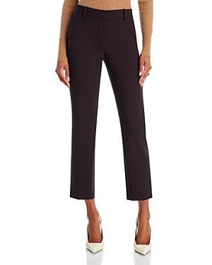 Theory Treeca Wool-Blend Cropped Pants Product Image