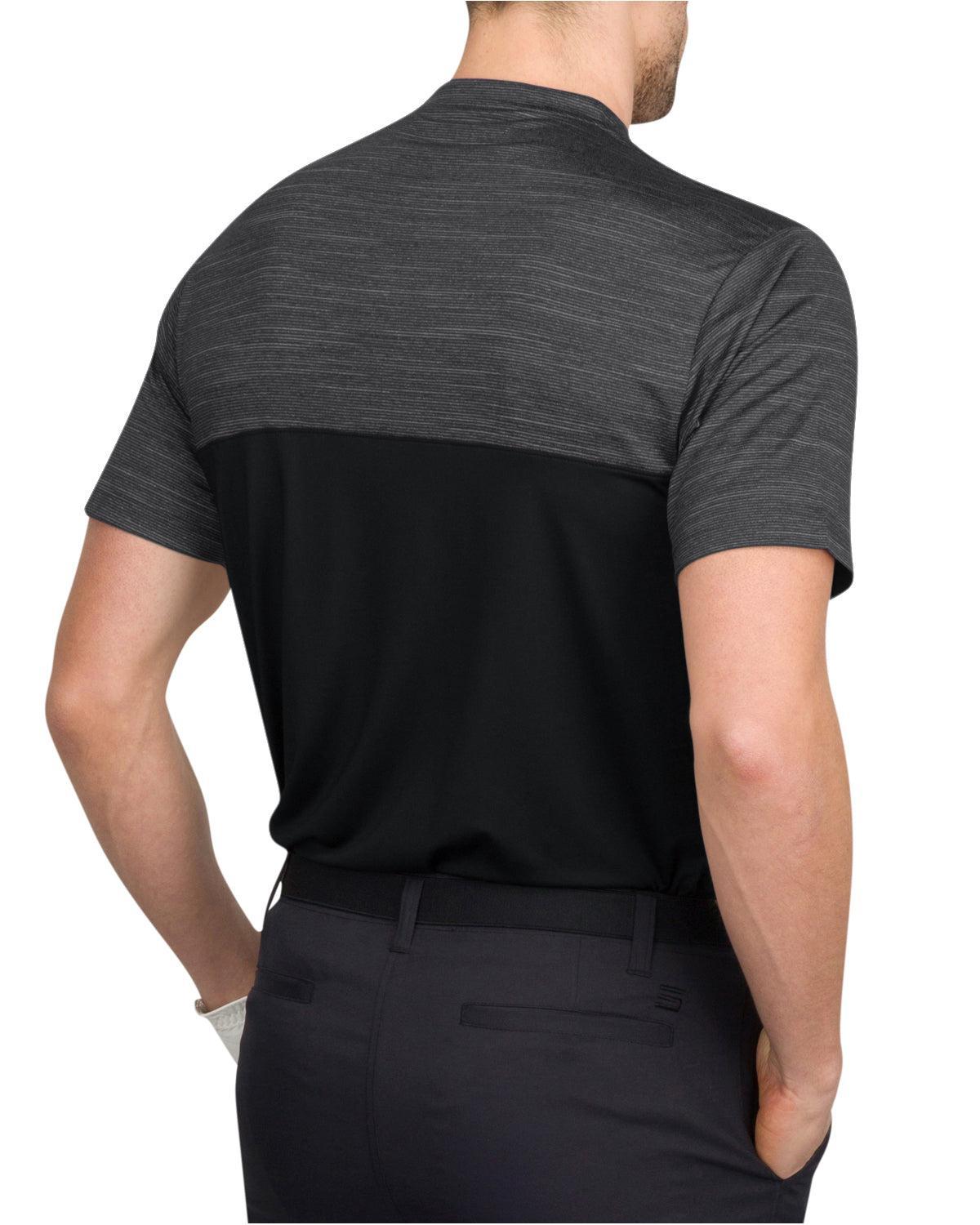 Three Sixty Six Two Tone Collarless Golf Polo Product Image