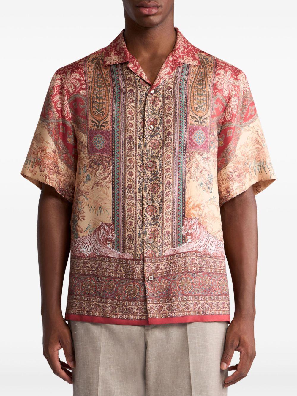 paisley-print shirt  Product Image