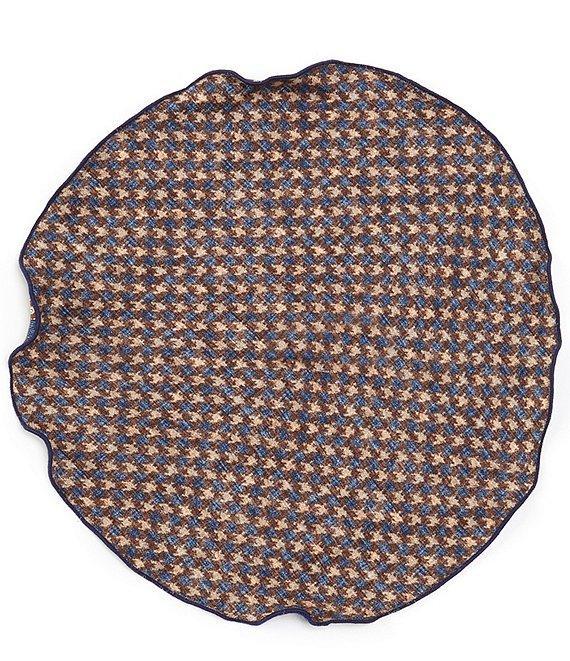 Edward Armah Pine Reversible Silk Pocket Circle Product Image