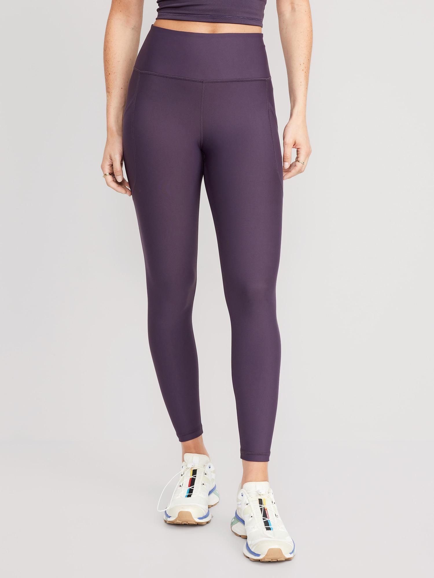 High-Waisted PowerSoft 7/8 Pocket Leggings Product Image