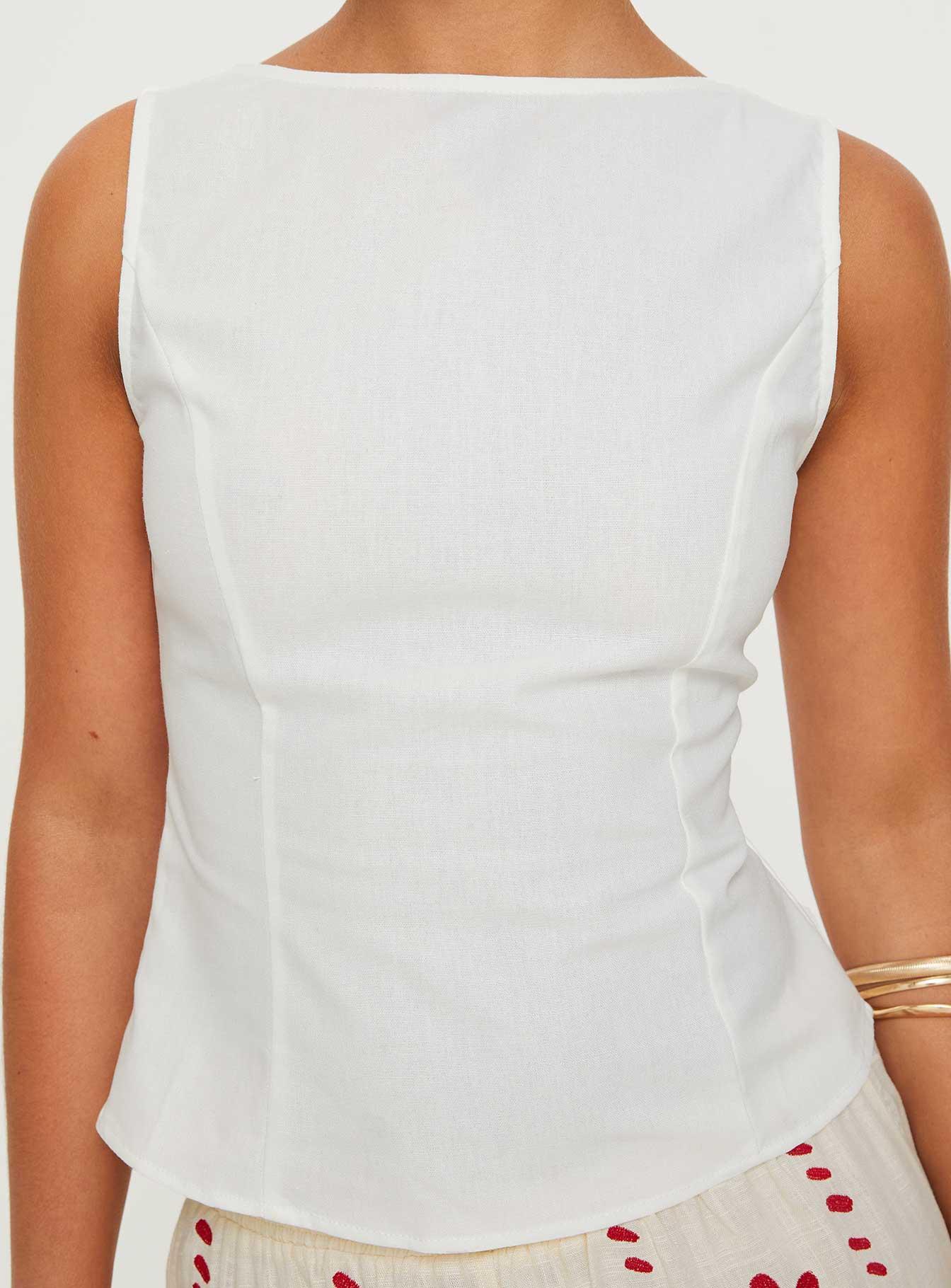 Lilitina Top White Product Image