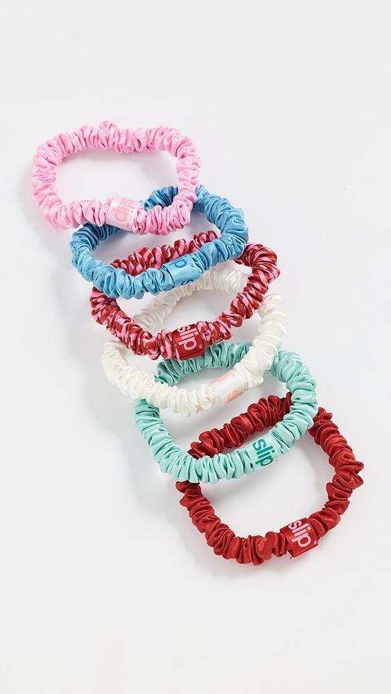 Slip Skinny Scrunchies Set of 6 and Pouch | Shopbop Product Image
