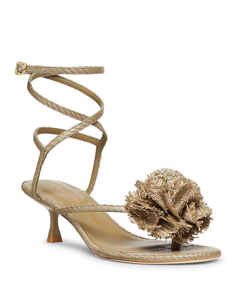 Stuart Weitzman Womens Belize 50 Ankle Wrap Embellished Sandals Product Image
