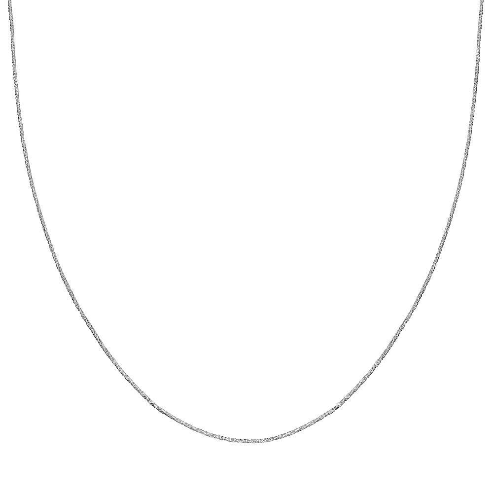 PRIMROSE Sterling Silver Sparkle Chain Necklace, Women's, Size: 16" Product Image