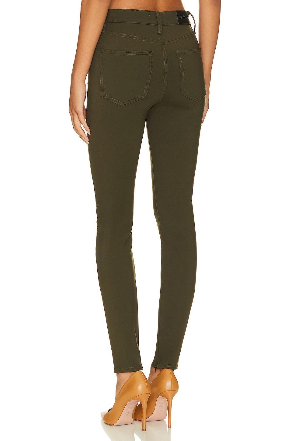 Kendall High Rise Skinny Scuba with Zippers PISTOLA Product Image