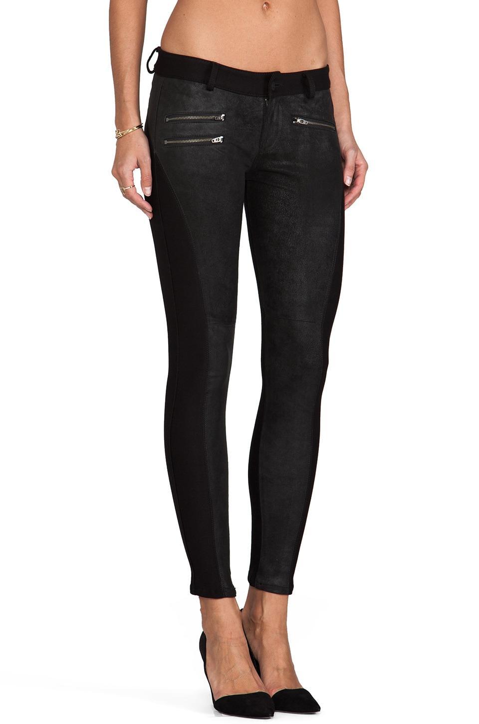 Mick Leather Panel Skinny Siwy Product Image