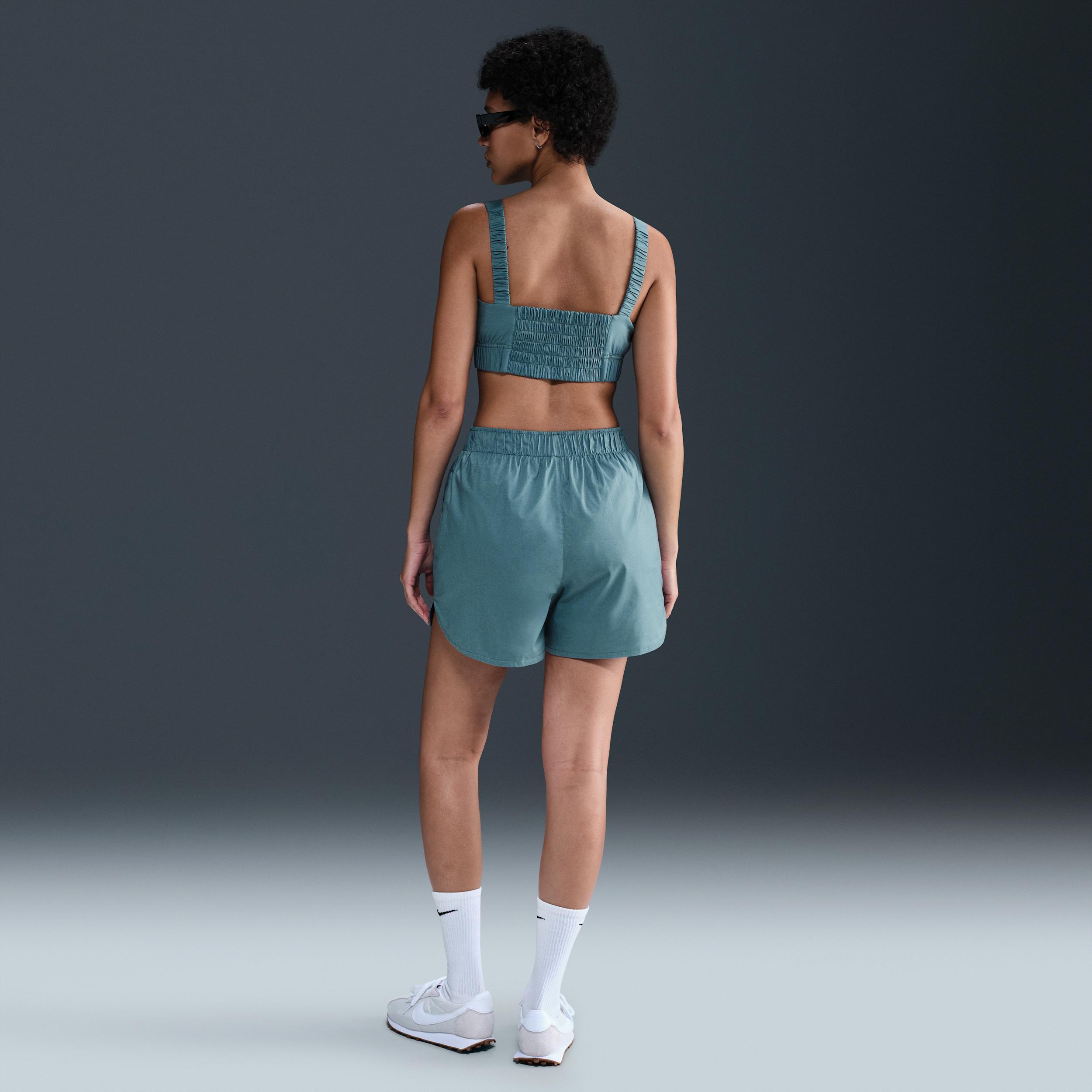 Women's Nike Sportswear Chill Poplin Slim Cropped Tank Top Product Image