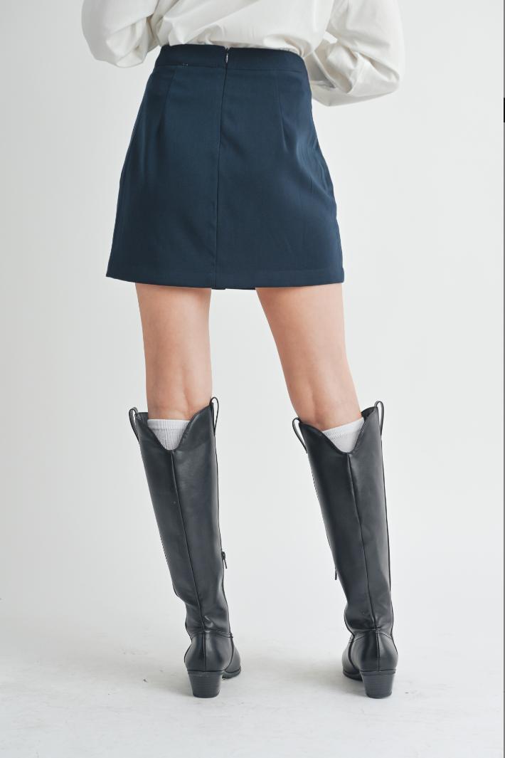 Finest Touch Overlapped Mini Skirt Product Image