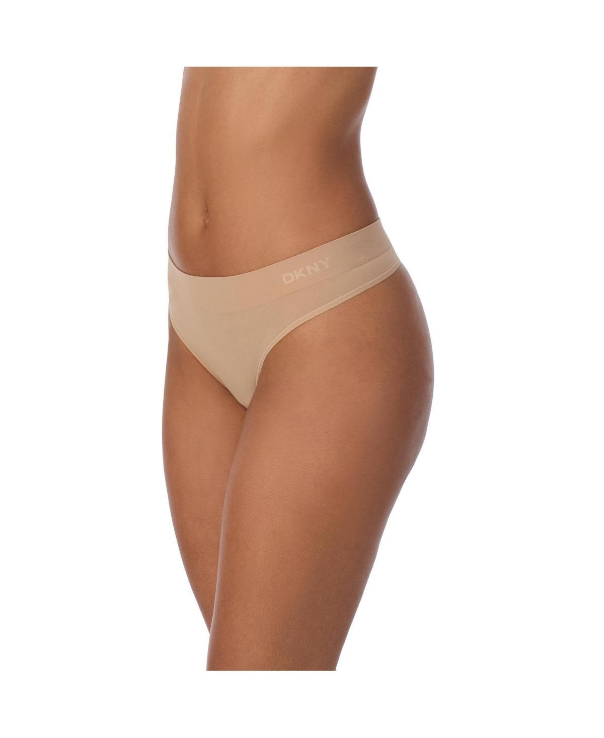 Dkny Womens Seamless Litewear Thong Panty Product Image