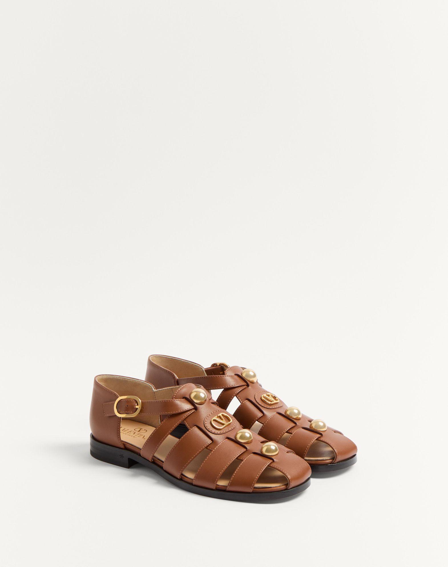 Vlogo Signature Calfskin Fisherman Sandal 20Mm Product Image