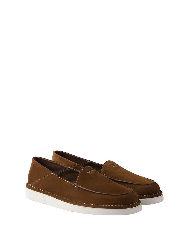 Mens Suede Slip-On Loafers Product Image