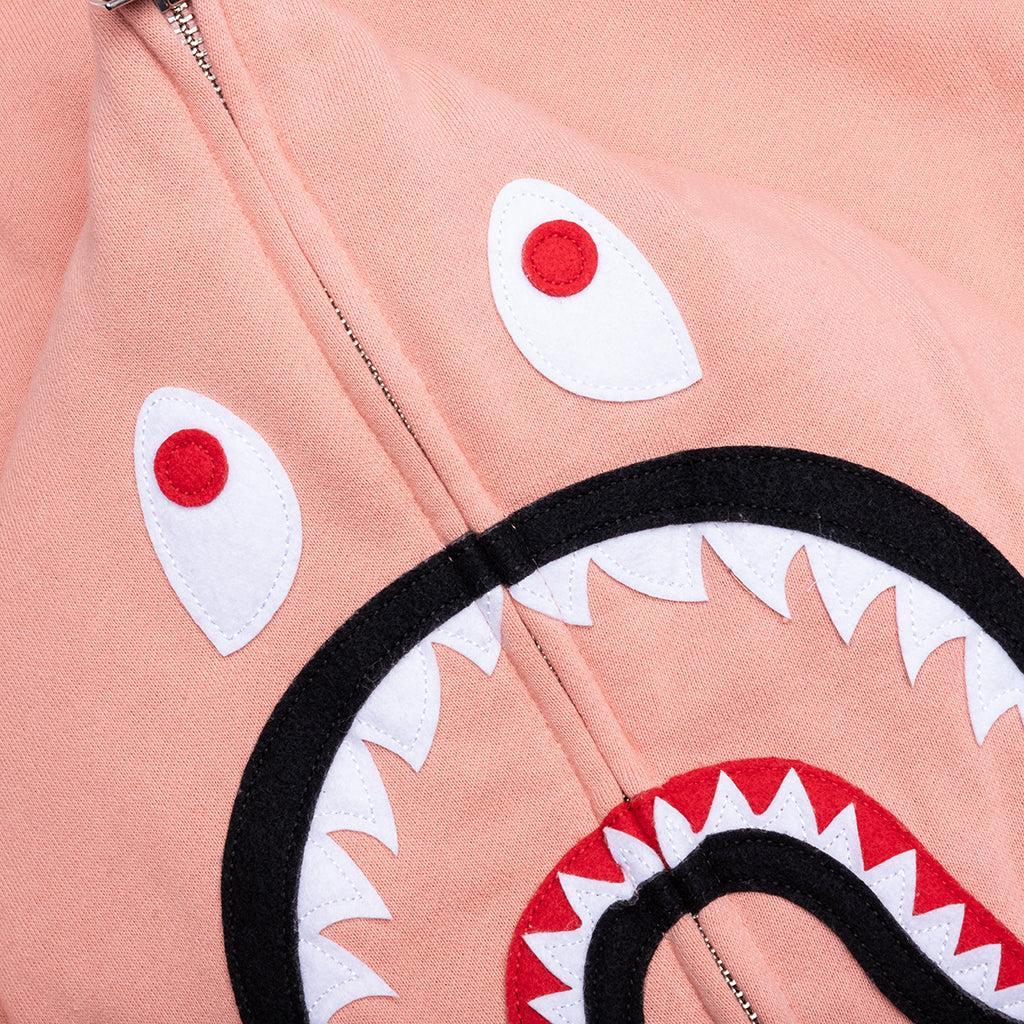 2nd Shark Full Zip Hoodie - Pink Male Product Image