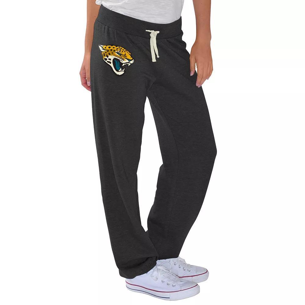 Women's G-III 4Her by Carl Banks Black Jacksonville Jaguars Scrimmage Fleece Pants, Size: Large Product Image