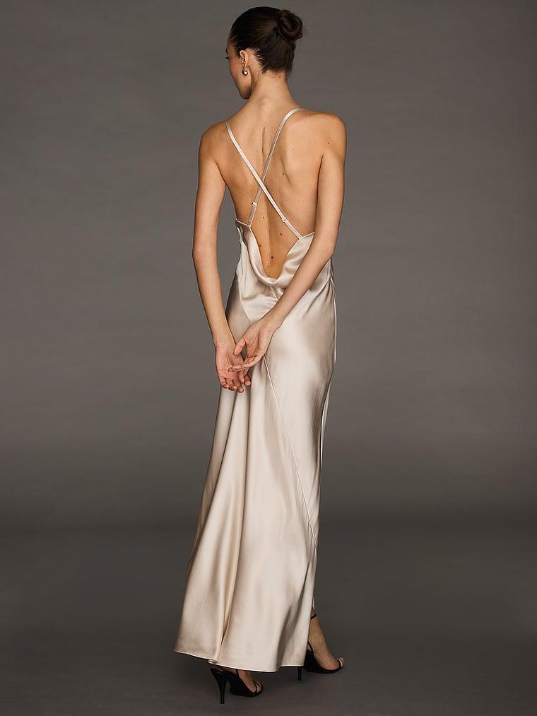 Atelier Victoria's Secret X Altuzarra Satin Bias-Cut Dress Product Image